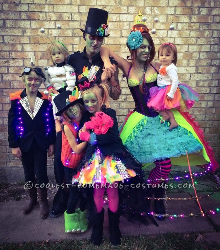 Coolest Family Costume Tales of a Steampunk Alien Invasion