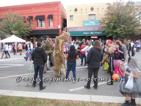 Tallest 12 yr old Wendigo Costume Idea