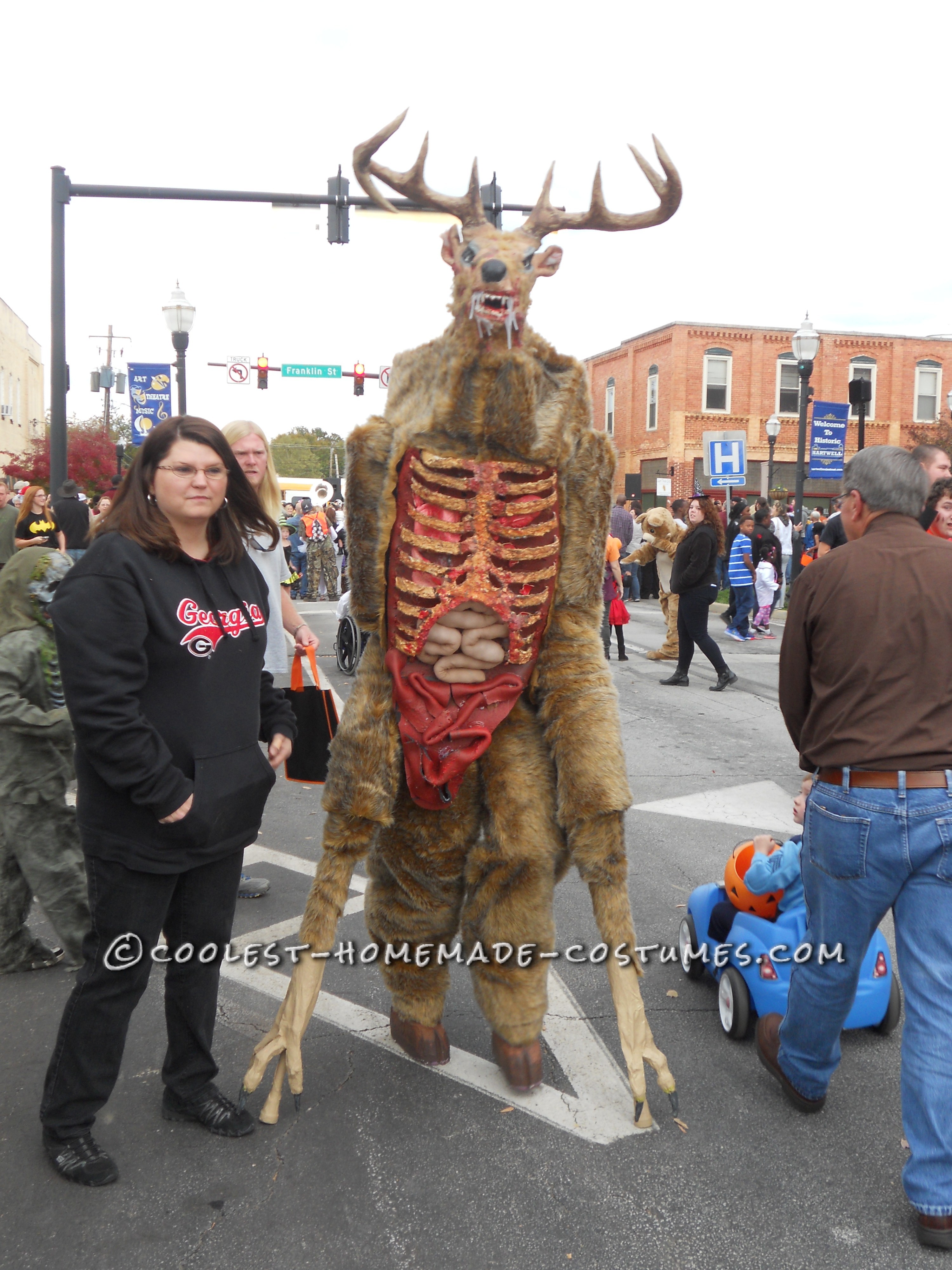 Tallest 12 yr old Wendigo Costume Idea