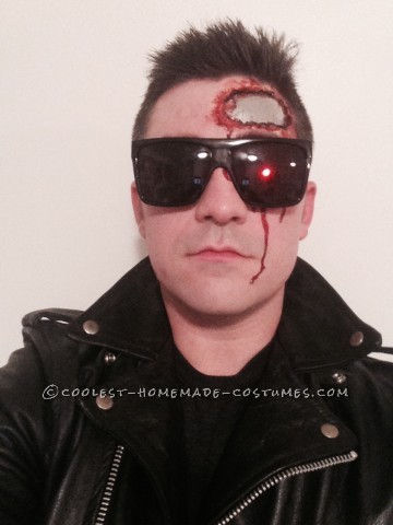 Homemade Terminator T-800 Costume