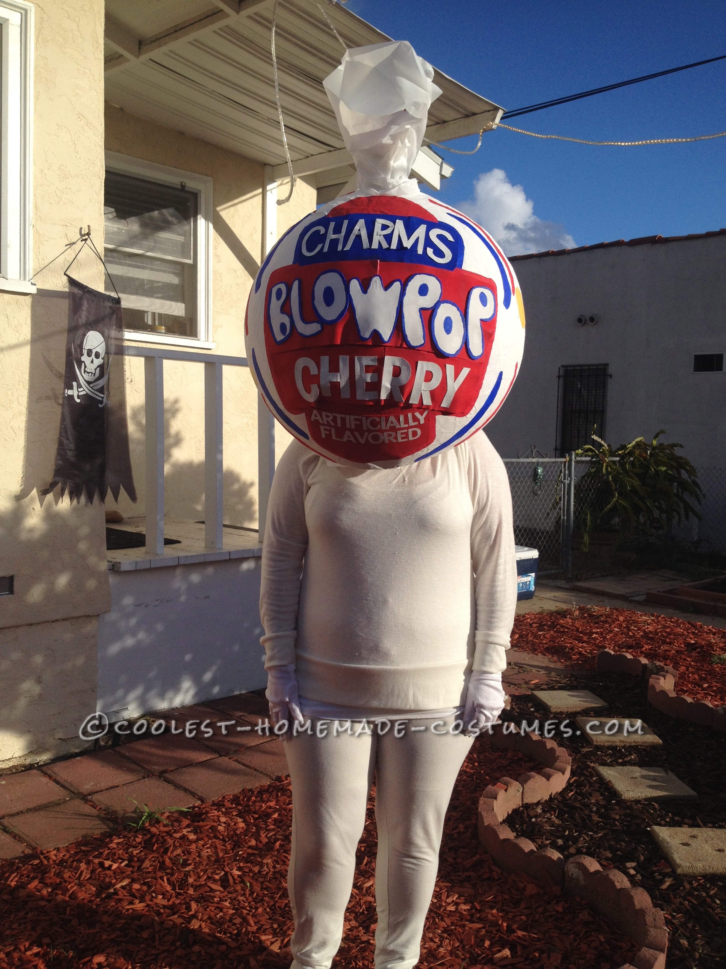 Coolest Homemade Charms Blow Pop Costume