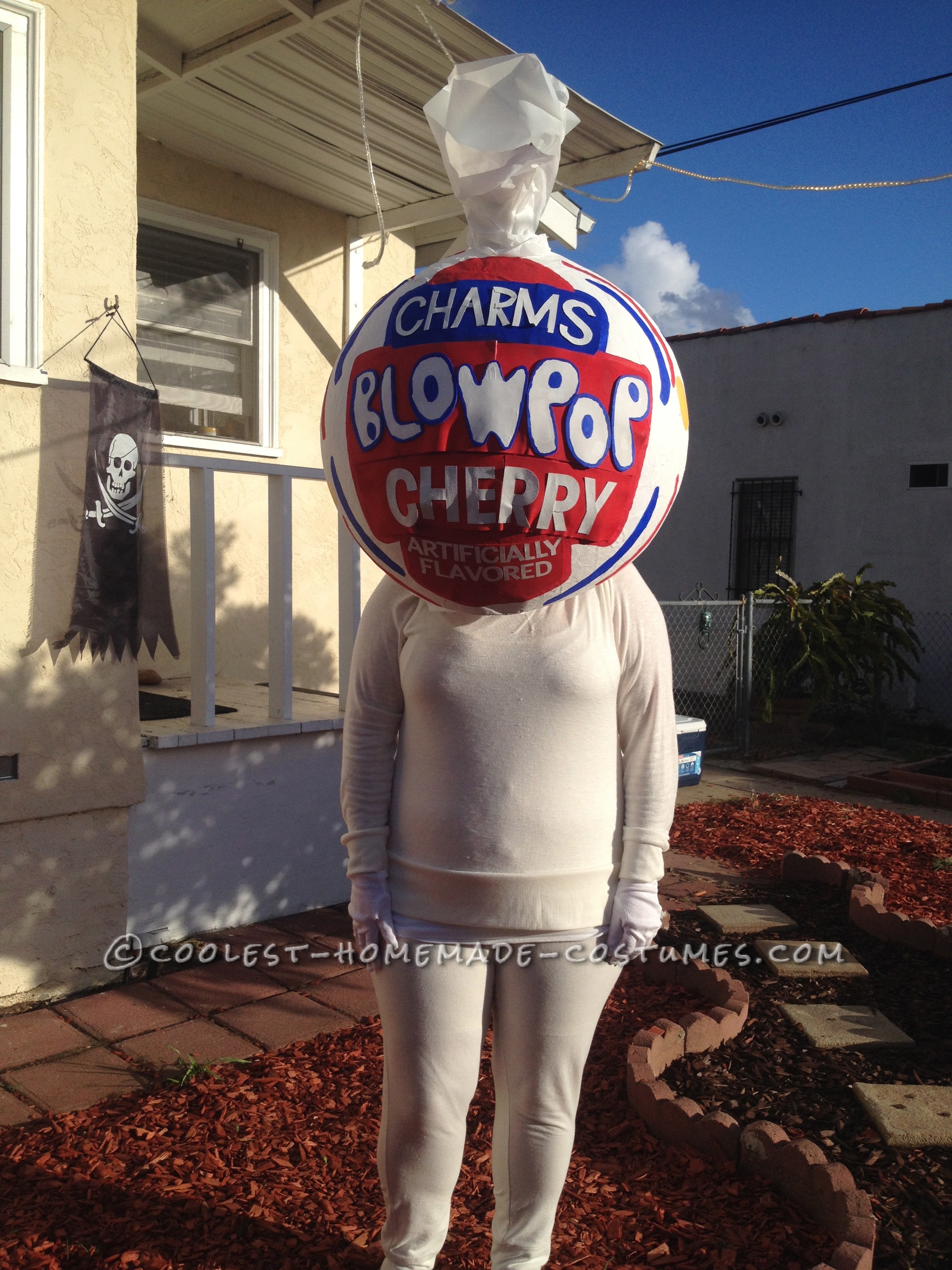 Coolest Homemade Charms Blow Pop Costume
