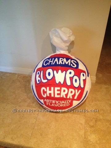 Coolest Homemade Charms Blow Pop Costume