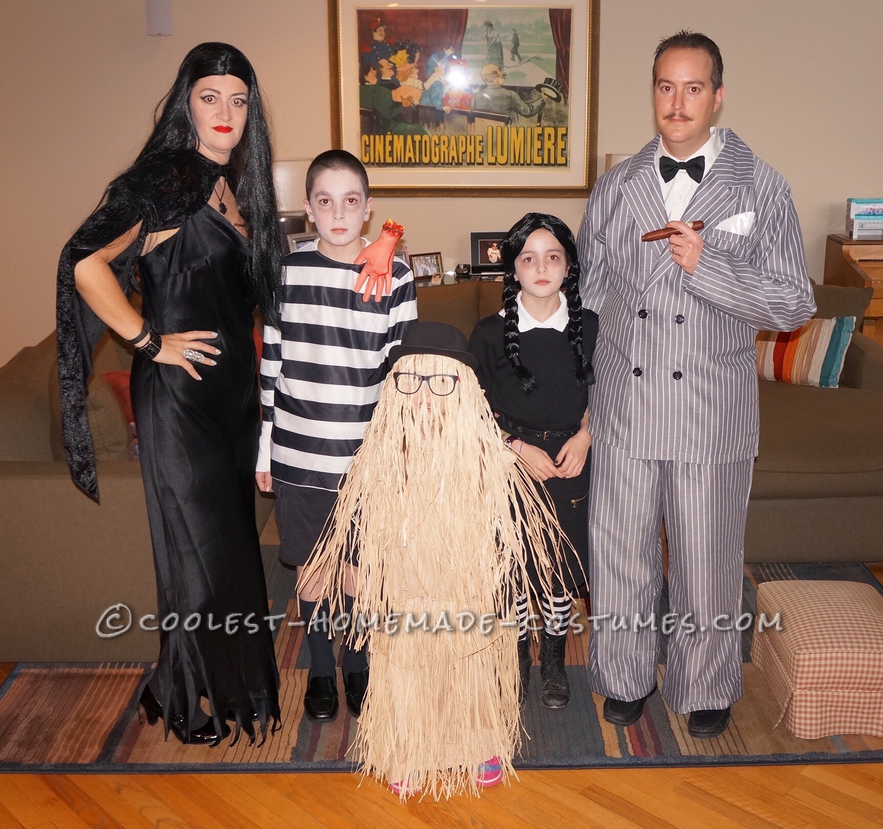 The Addams Family - Super Fun Family Costume