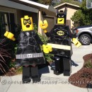 Homemade Batman Lego Couple Costume