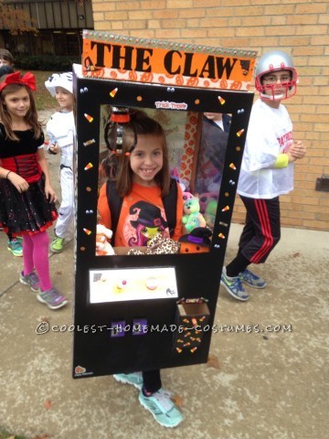 Cool Claw Machine Costume for a Girl