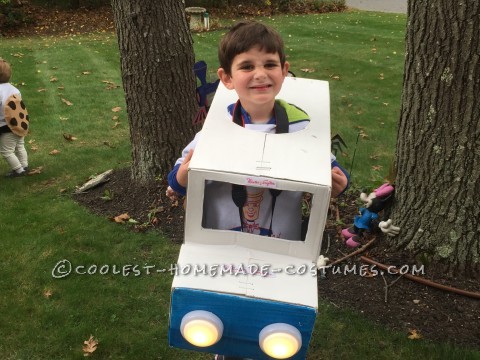 The Creamiest Dreamiest Soft Ice Cream Costume for a Boy