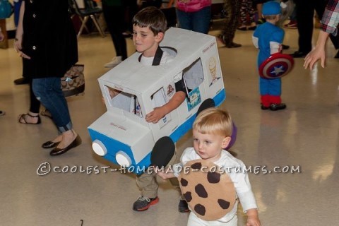 The Creamiest Dreamiest Soft Ice Cream Costume for a Boy