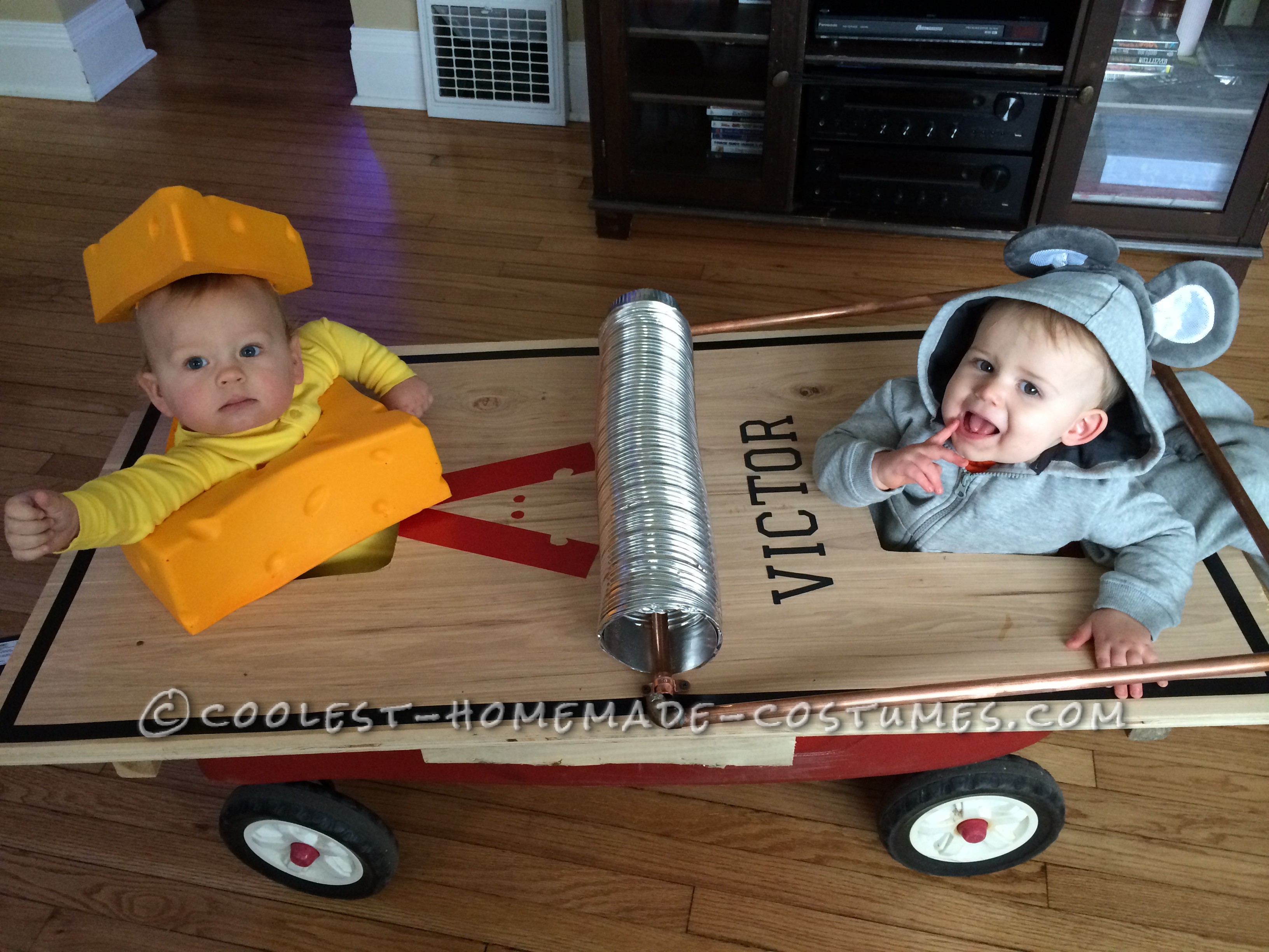 Cutest Infant and Toddler Mouse Trap Costume