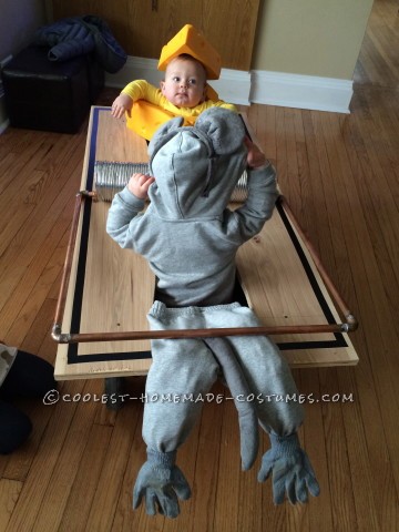 Cutest Infant and Toddler Mouse Trap Costume