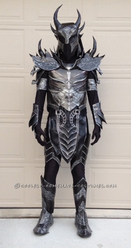 The Elder Scrolls Skyrim Homemade Daedric Armor Costume