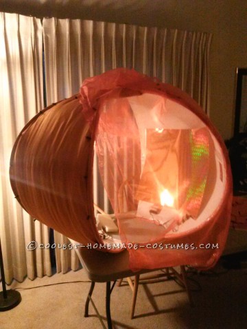 The Gigantic 5-Foot Glitzy Pumpkin Costume