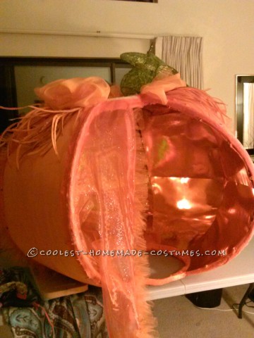 The Gigantic 5-Foot Glitzy Pumpkin Costume