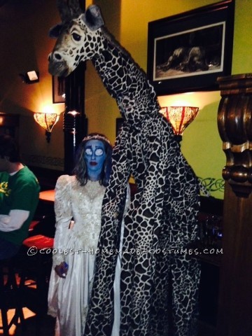 Cool Giraffe Costume on Stilts