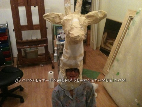 Cool Giraffe Costume on Stilts