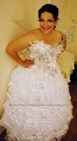 Girl on Fire Katniss Everdeen Wedding Gown Costume