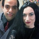Addams Family Costume with a Twist