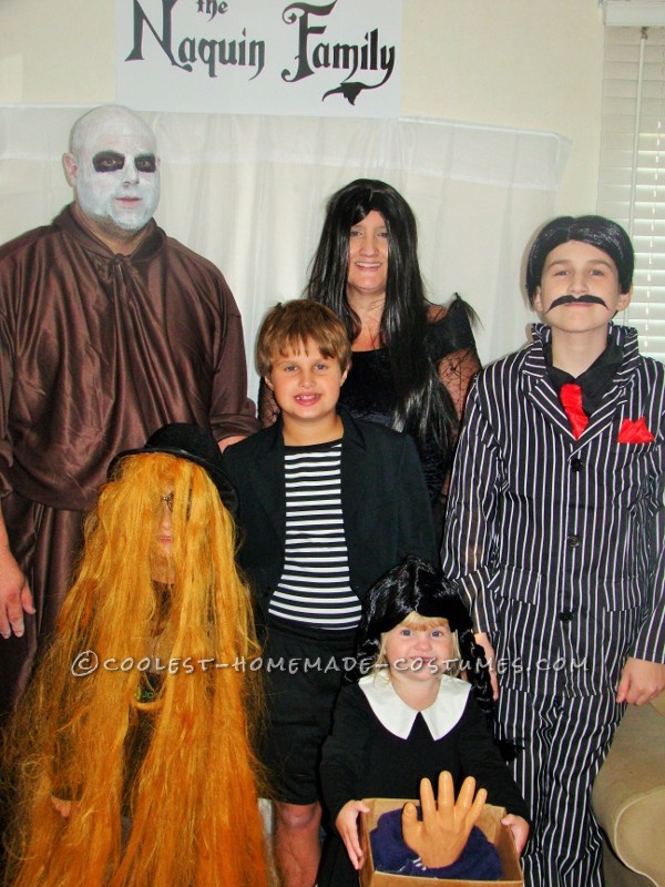 The Kooky, Spooky, Ooky Naquin Family Costume