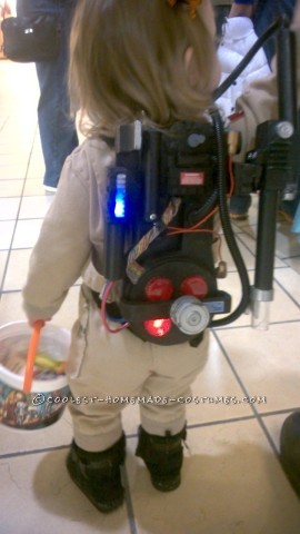 The Littlest Toddler Ghostbuster Costume