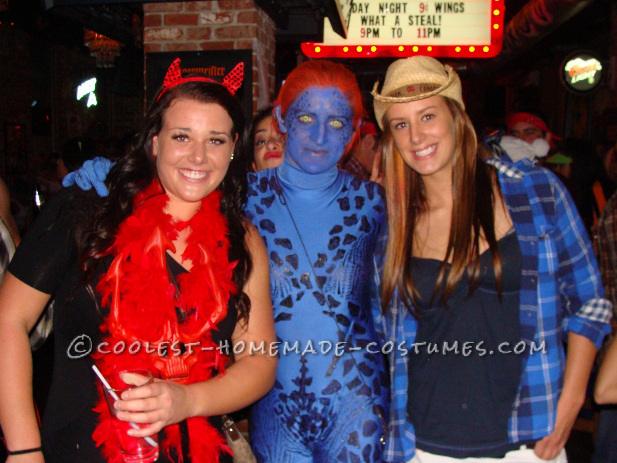 Cool Mystique Halloween Costume