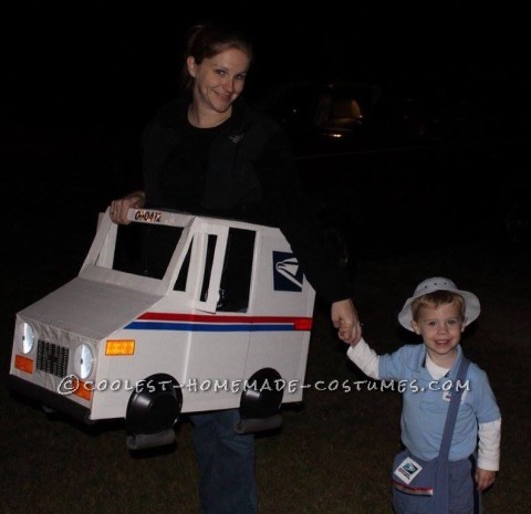 Coolest Mailman and Mail Delivery Truck Costume