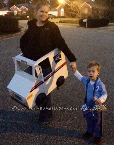 Coolest Mailman and Mail Delivery Truck Costume