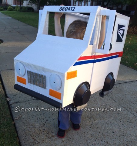 Coolest Mailman and Mail Delivery Truck Costume