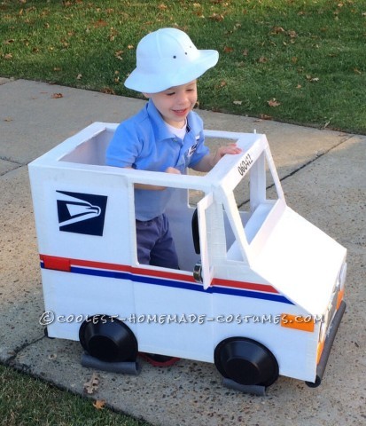 Coolest Mailman and Mail Delivery Truck Costume