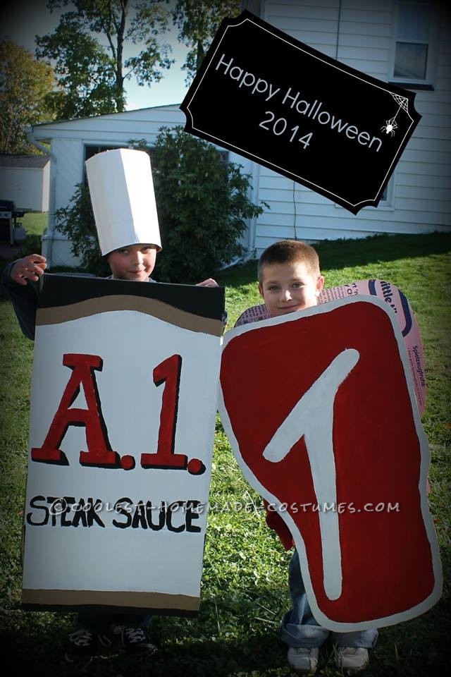 One and Only Steak and Sauce Costumes on the Block