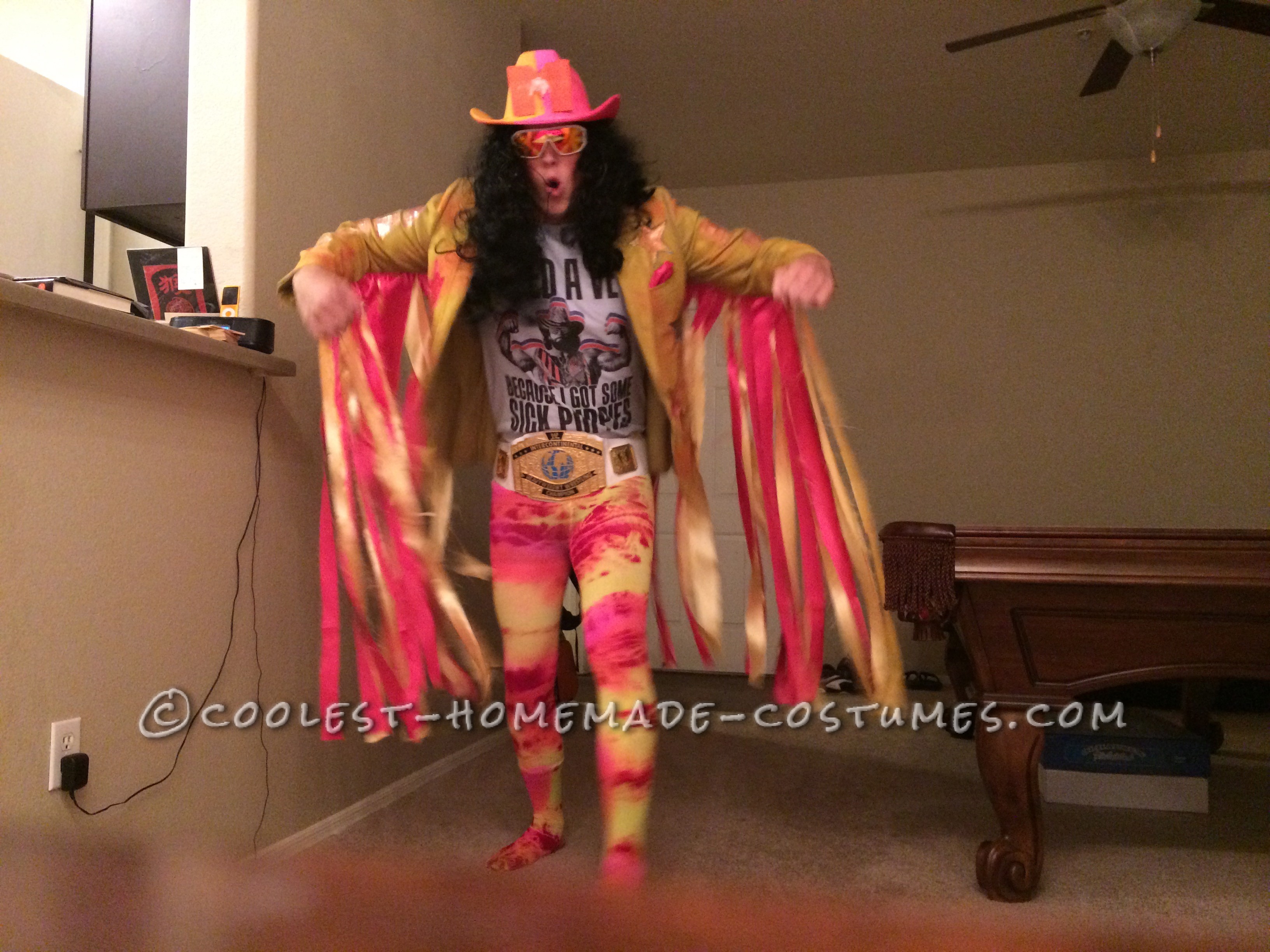 The Raddest Macho Man Randy Savage Costume