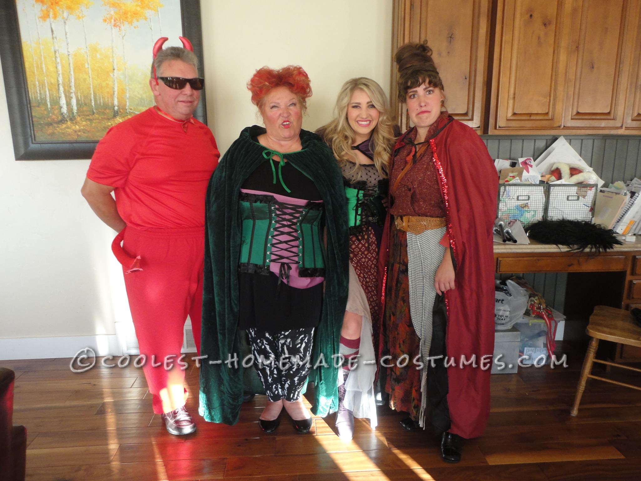 The Sanderson Sisters and the Master Group Costume from Hocus Pocus
