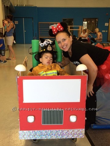 Coolest Firetruck Wheelchair Costume