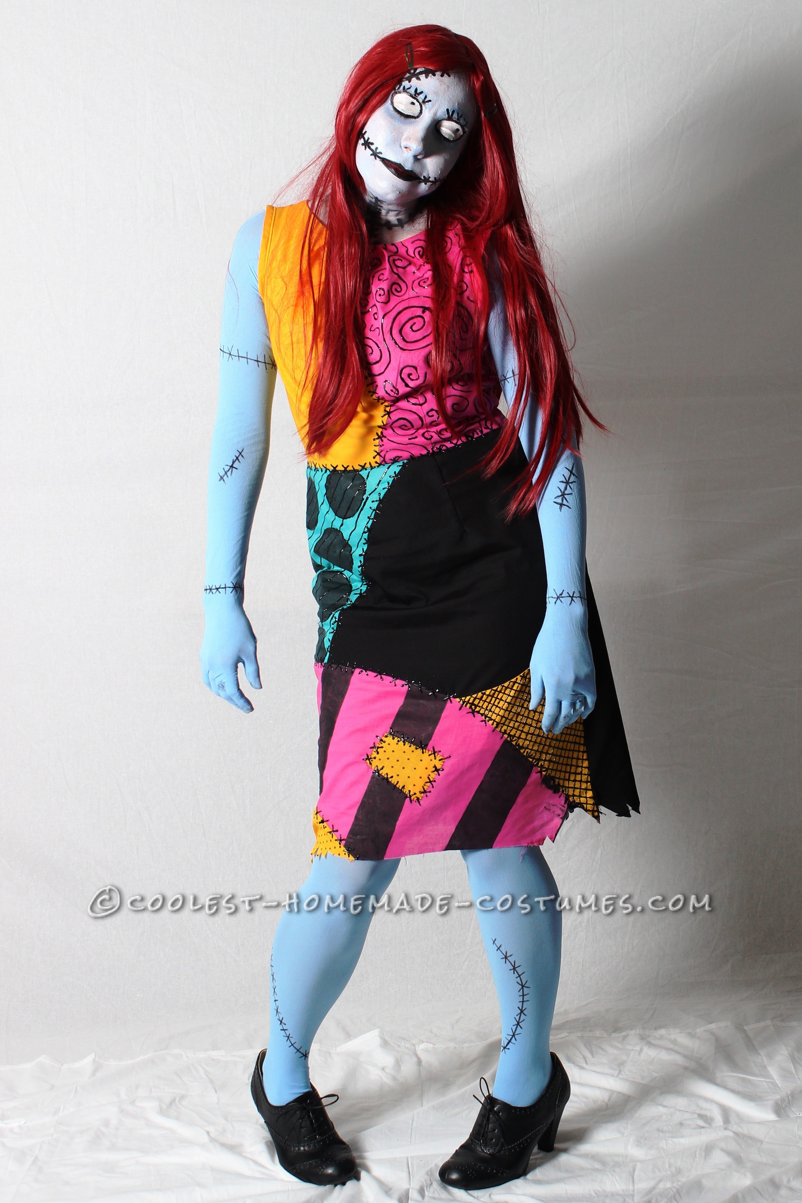 Coolest Tim Burton's Sally Costume