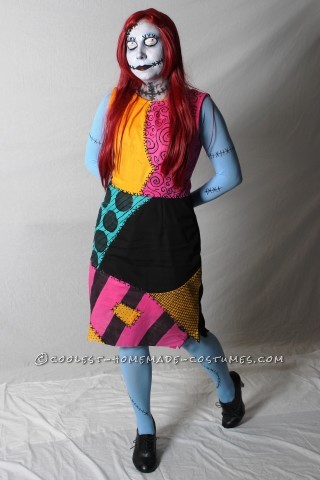 Coolest Tim Burton's Sally Costume