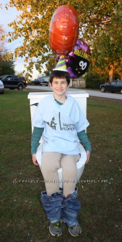 Timmy the Party Pooper Wordplay Toilet Costume