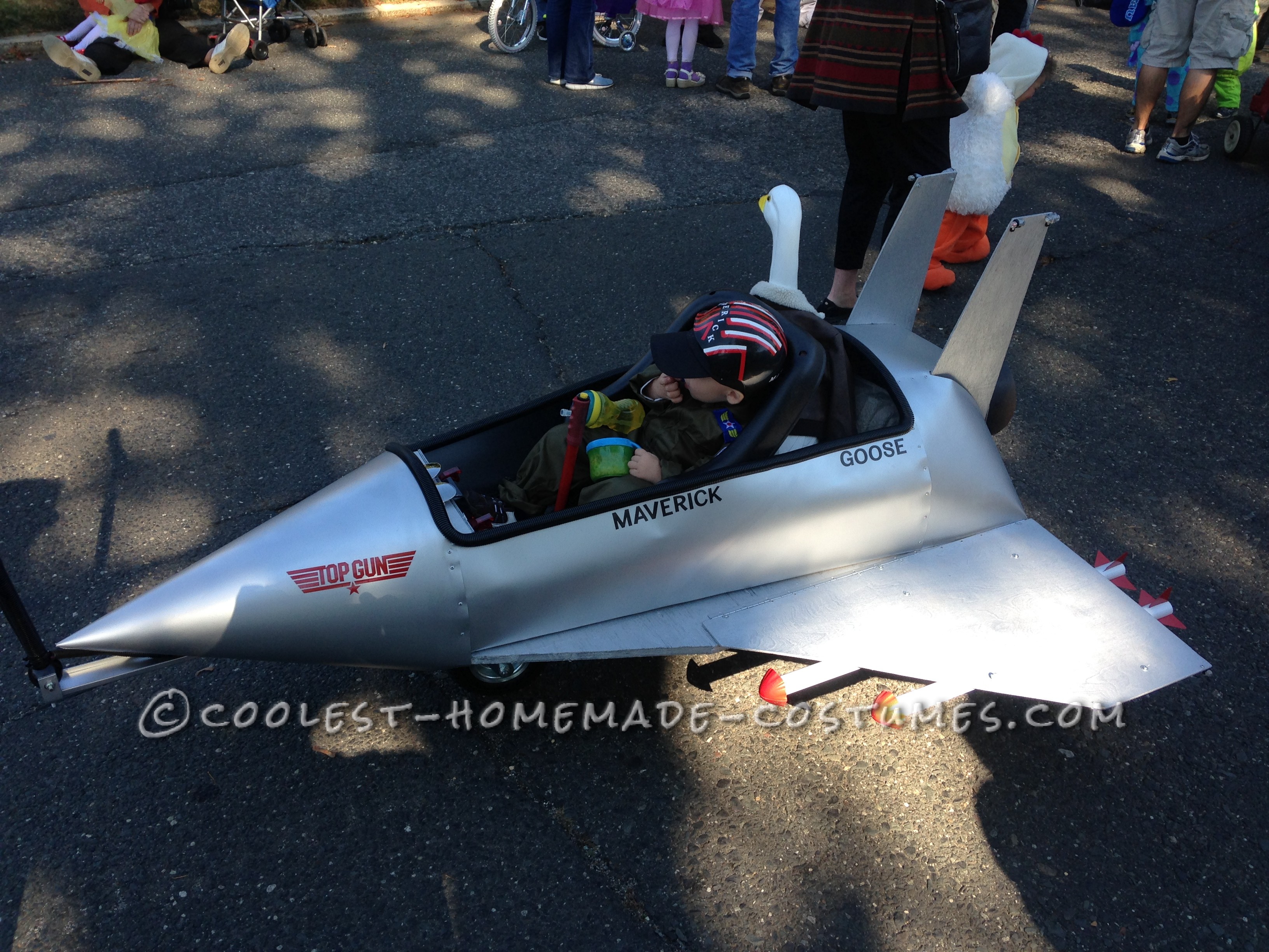 Top Gun Fighter Jet Wagon Costume