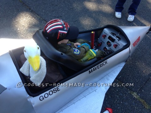 Top Gun Fighter Jet Wagon Costume