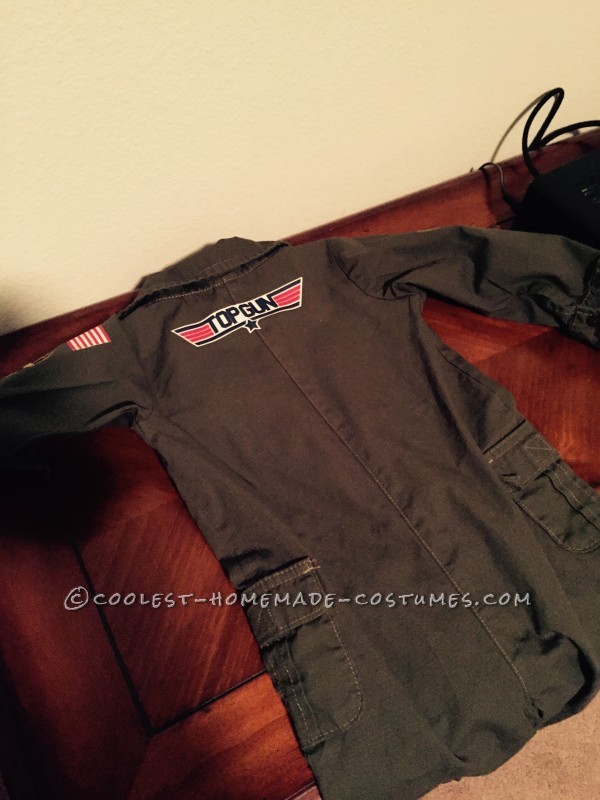 baby top gun jacket