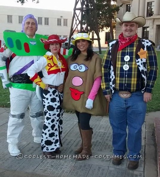 Homemade Toy Story Group Costume (Toy Story Isn't JUST for Kids!)