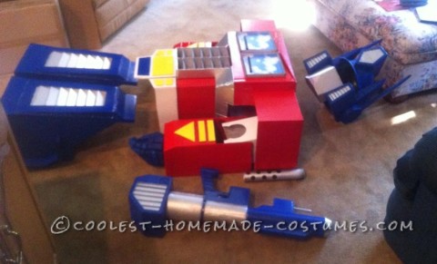 Realistic Transformers Optimus Prime Costume