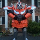 Homemade Dinobot Grimlock Costume - Transformers: Age of Extinction