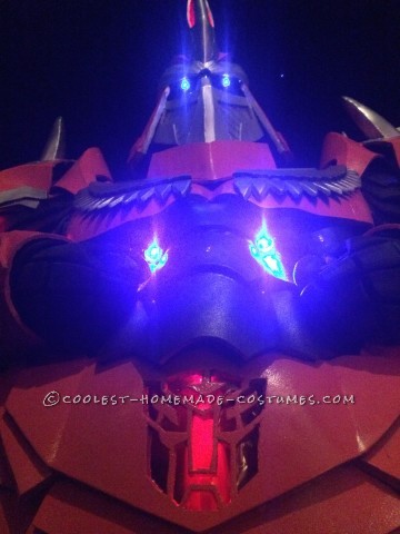 Homemade Dinobot Grimlock Costume - Transformers: Age of Extinction