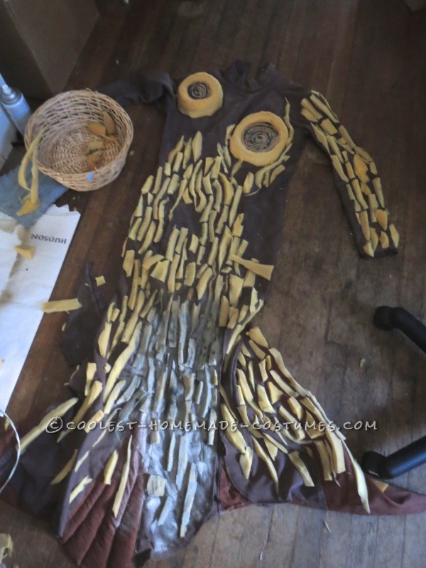 Homemade Artistic Tree Woman Costume