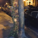 Homemade Artistic Tree Woman Costume