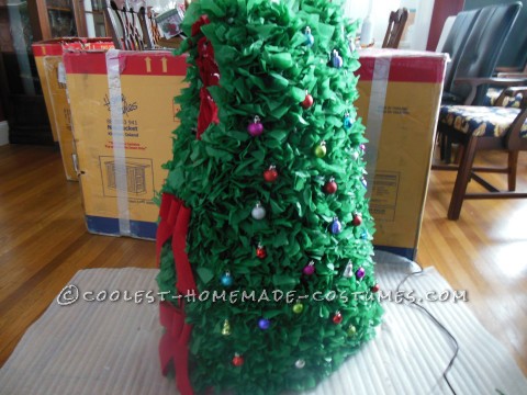 Cool Twinkling Christmas Tree Costume