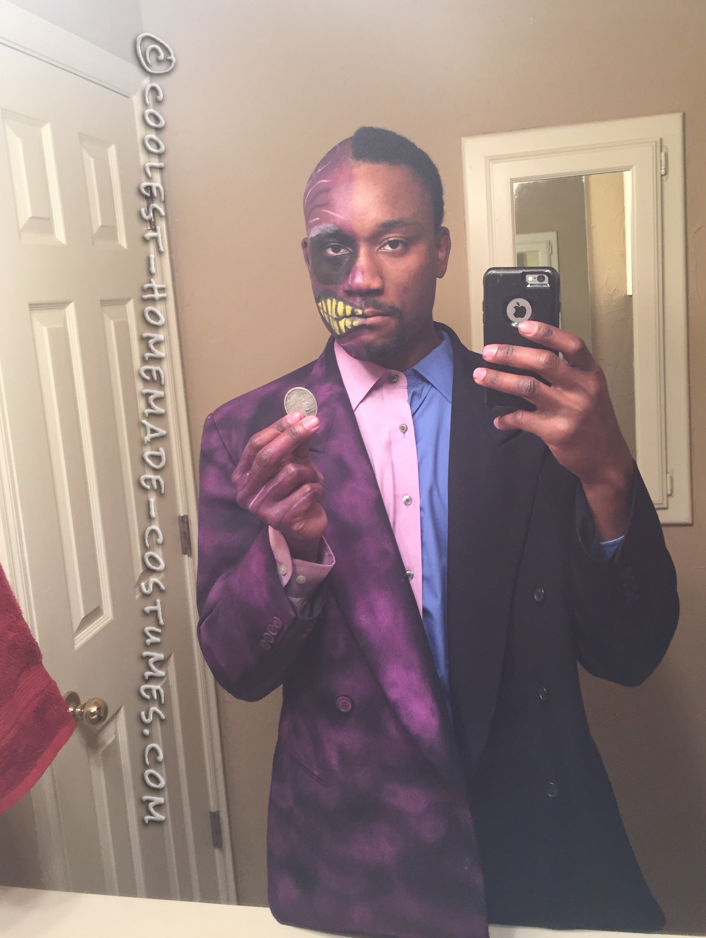 Coolest Homemade Two Face (Harvey Dent) Costumes