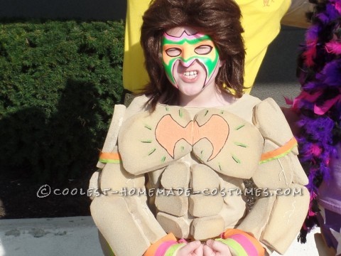 Cool DIY Ultimate Warrior Child Costume