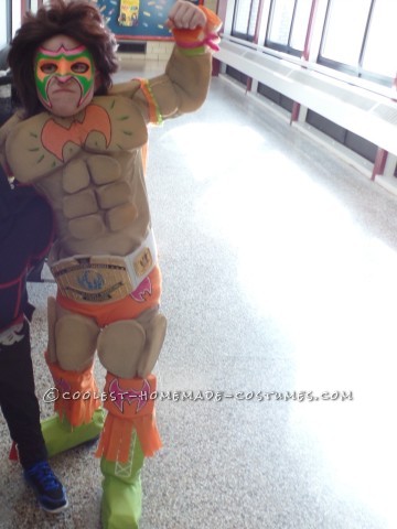 Cool DIY Ultimate Warrior Child Costume