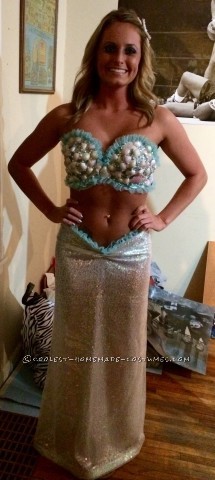Sexy Underwater Mermaid Glam Costume
