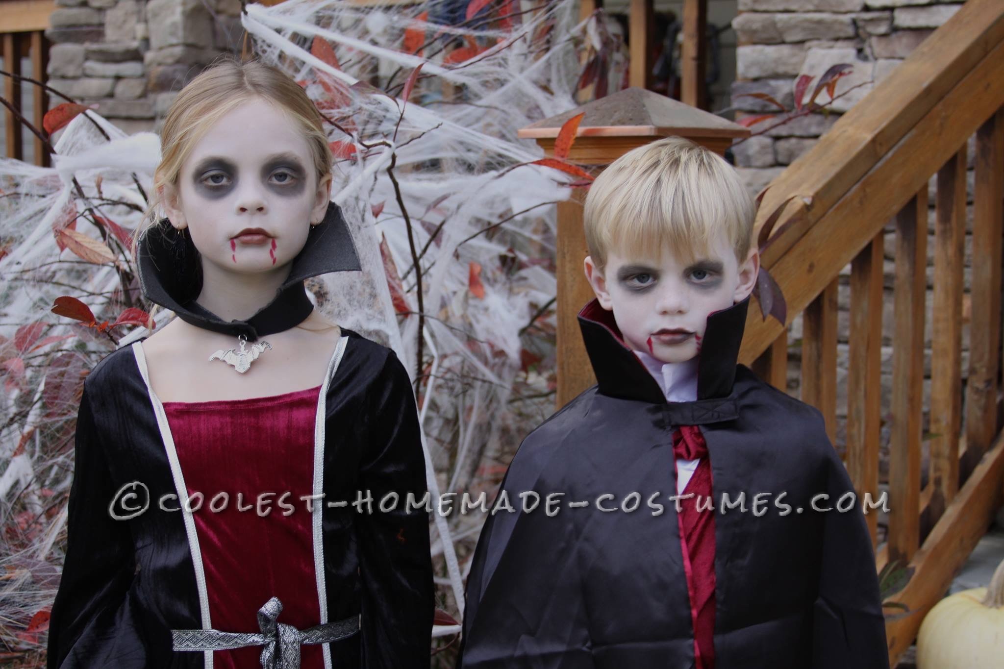 Halloween Vampire Siblings